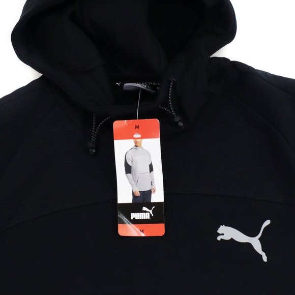 PUMA Black Evostripe Pullover Hoodie - Picture 7 of 10